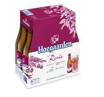 HOEGAARDEN ROSEE 6X25CL Afbeeldingen van HOEGAARDEN ROSEE 6X25CL