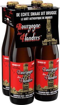 BOURGOGNE DES FLANDRES BRUIN 4X33CL Afbeeldingen van BOURGOGNE DES FLANDRES BRUIN 4X33CL