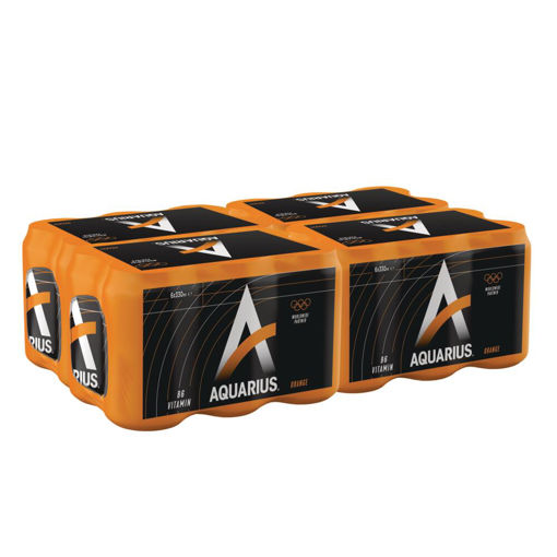 Afbeeldingen van AQUARIUS ORANGE BLIK 4X6X33CL