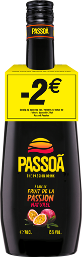 Afbeeldingen van PASSOA 17° 70CL + BON 2 EURO