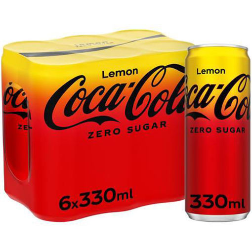 Afbeeldingen van COCA COLA ZERO LEMON 6X33CL